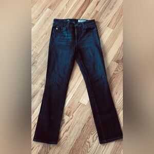 AG jeans MARI size 25r. Barely worn.  High rise.  Almost black